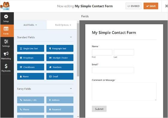 How to Add Contact Form in WordPress (Step by Step Guide)