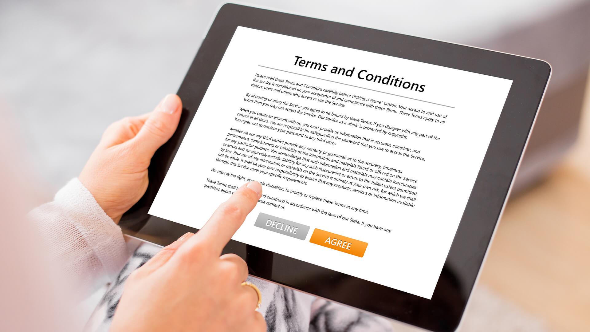 Reading the Fine Print: Understanding Terms and Conditions