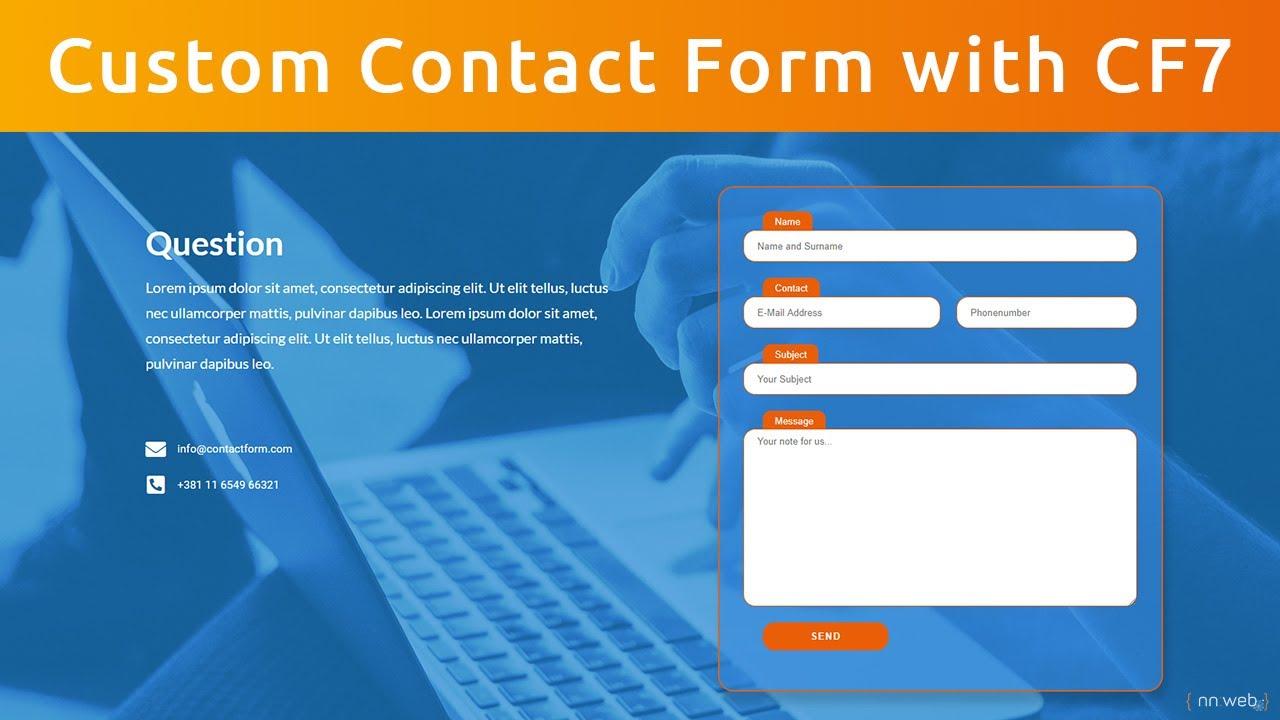 Customizing Your Contact Form for Maximum Engagement