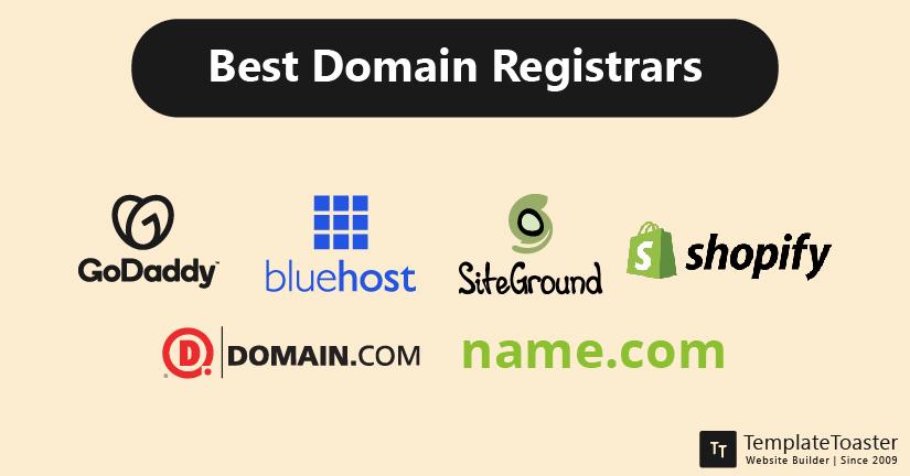 13+ Popular & Best Domain Name Registrars for 2025 (Compared)