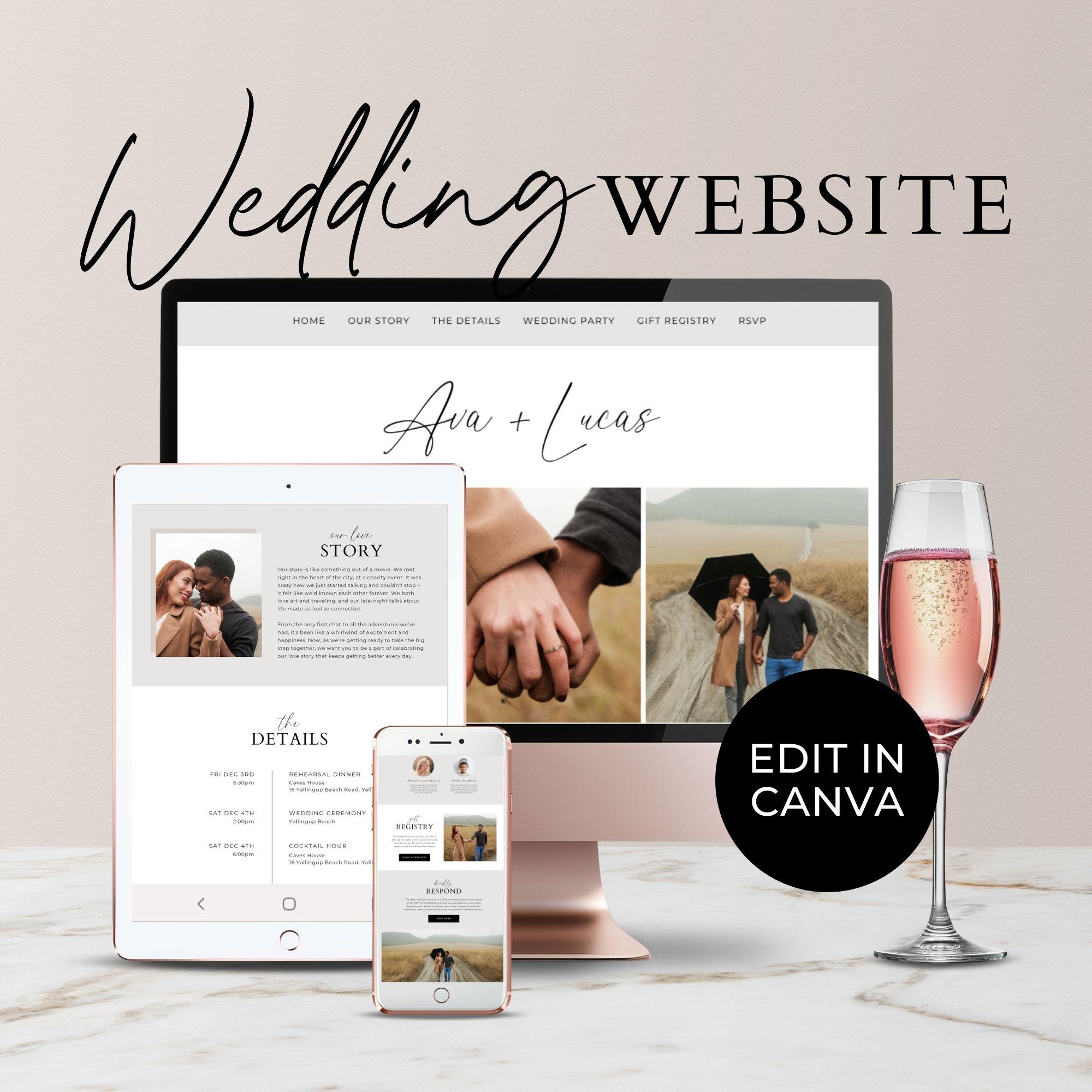 21 Best Wedding Website Examples for Inspiration 2025