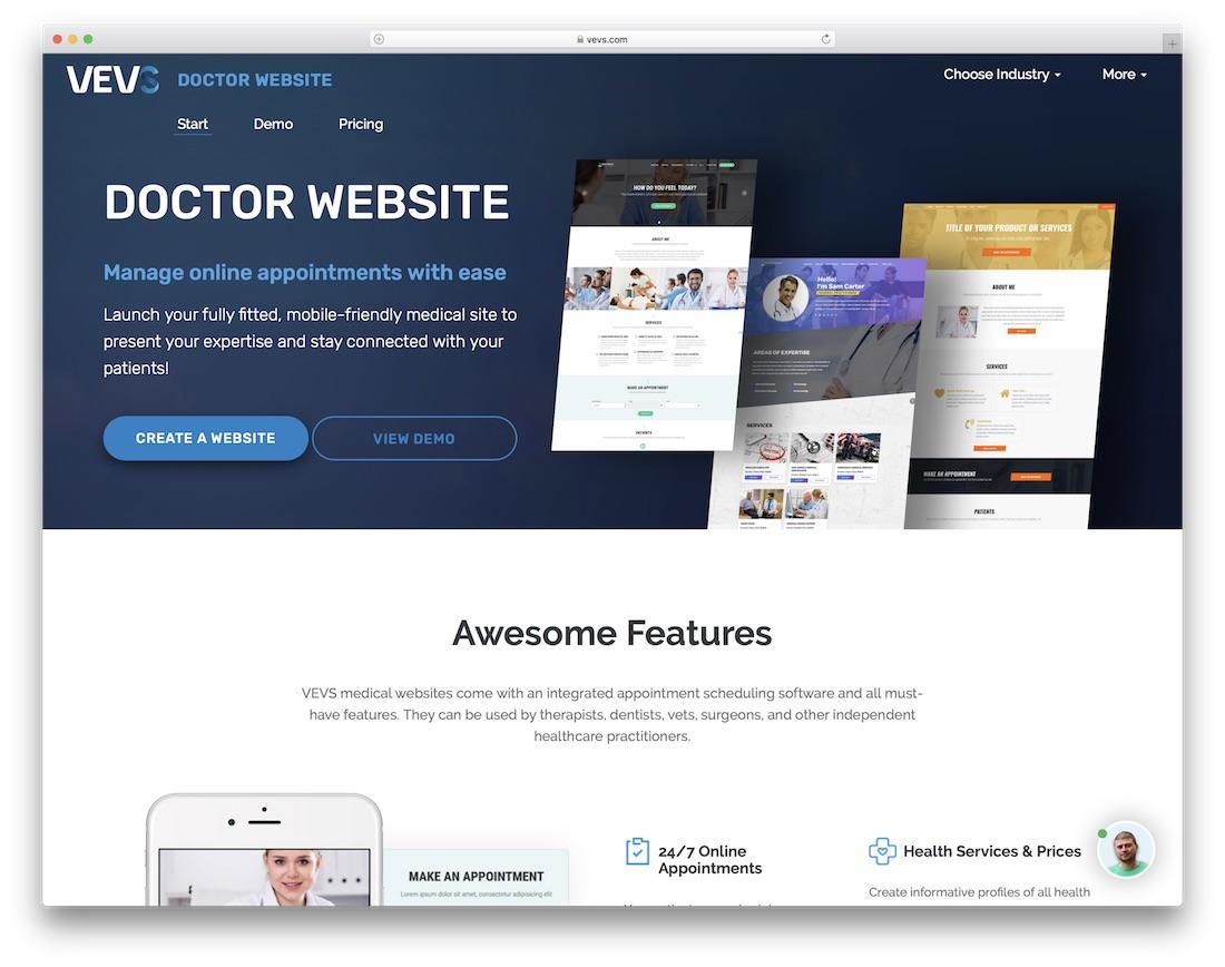 Key Features to Look for in a Medical Website Builder