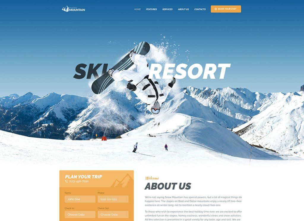 8+ Best Snow WordPress Themes