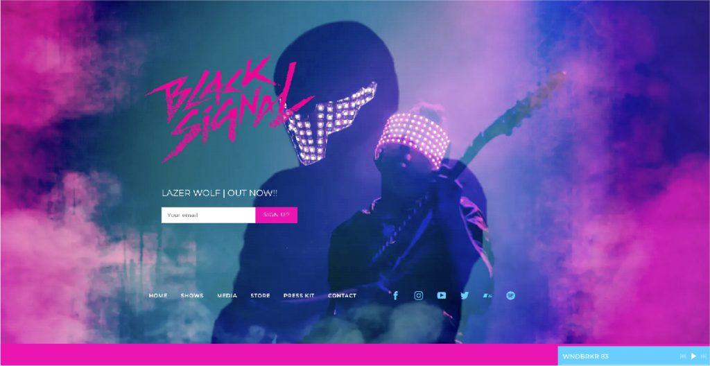 Top Picks for Music and Band Websites