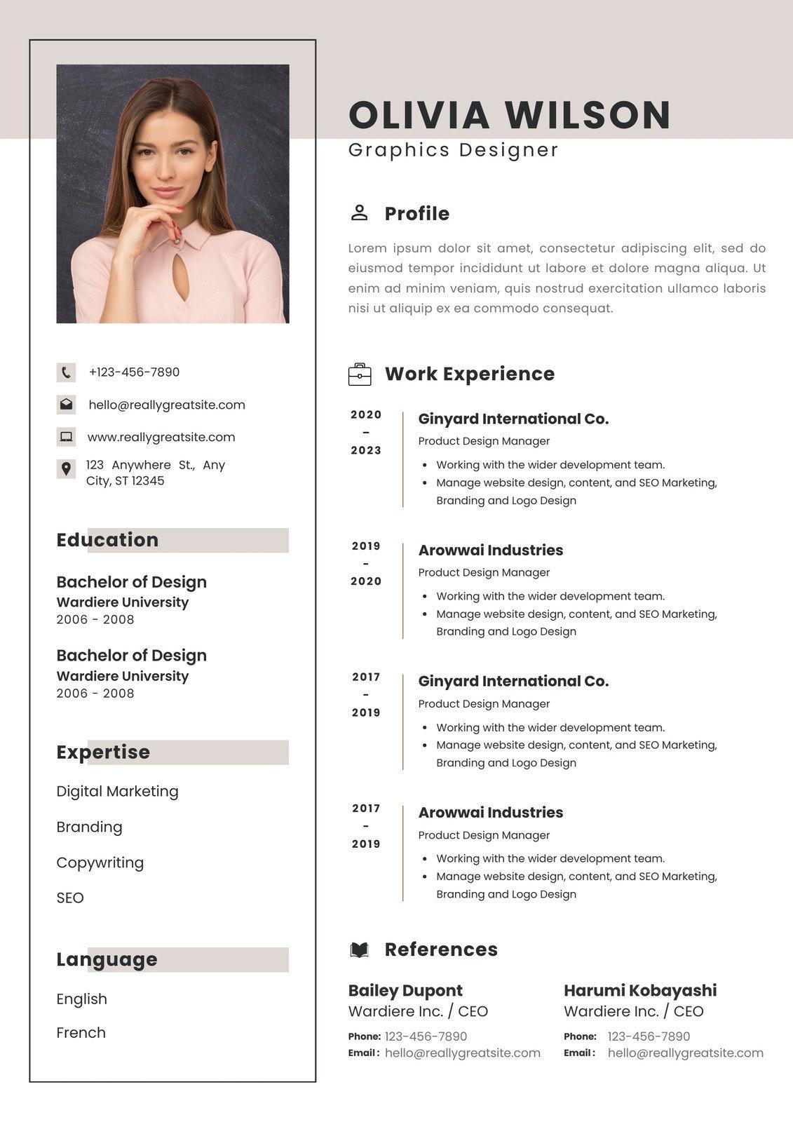 The Power of Sharing: How to Use Your Canva Resume Online