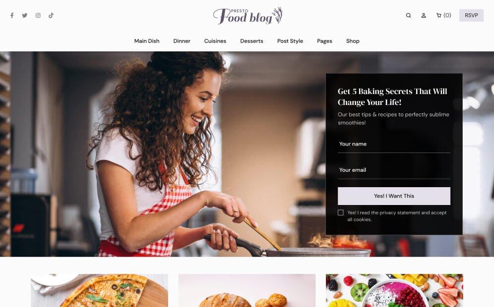 Choosing the Perfect⁣ Theme⁣ for Your⁣ Food‍ Blog⁢ Journey