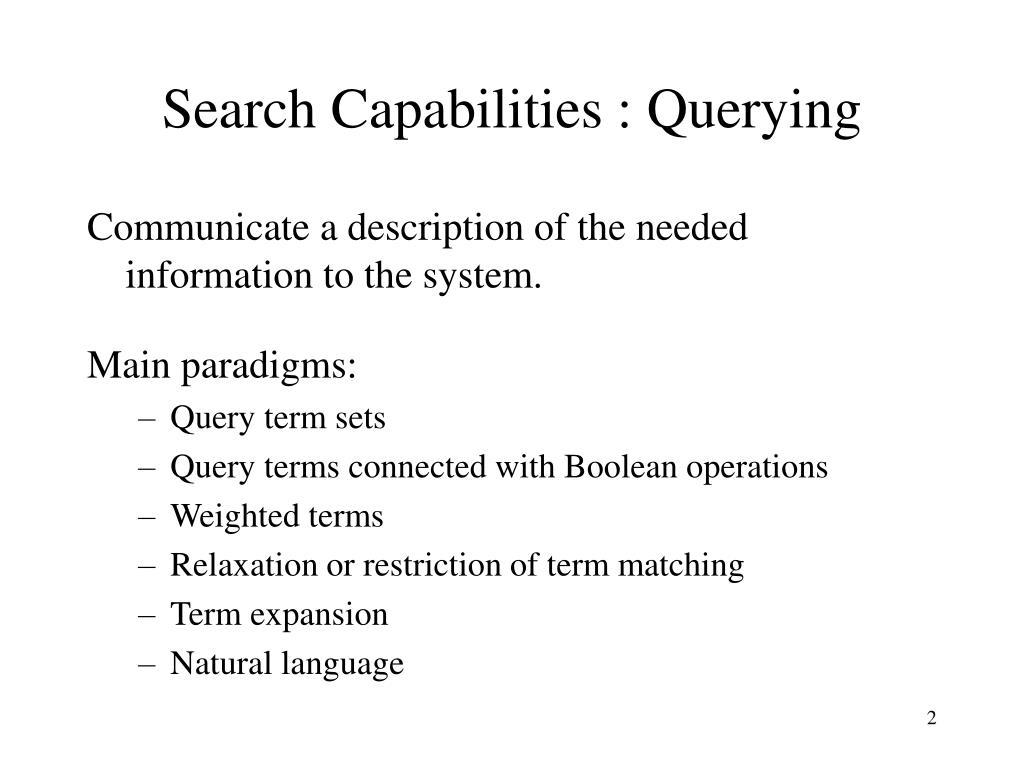 Powerful Search Capabilities to Enhance Your Research