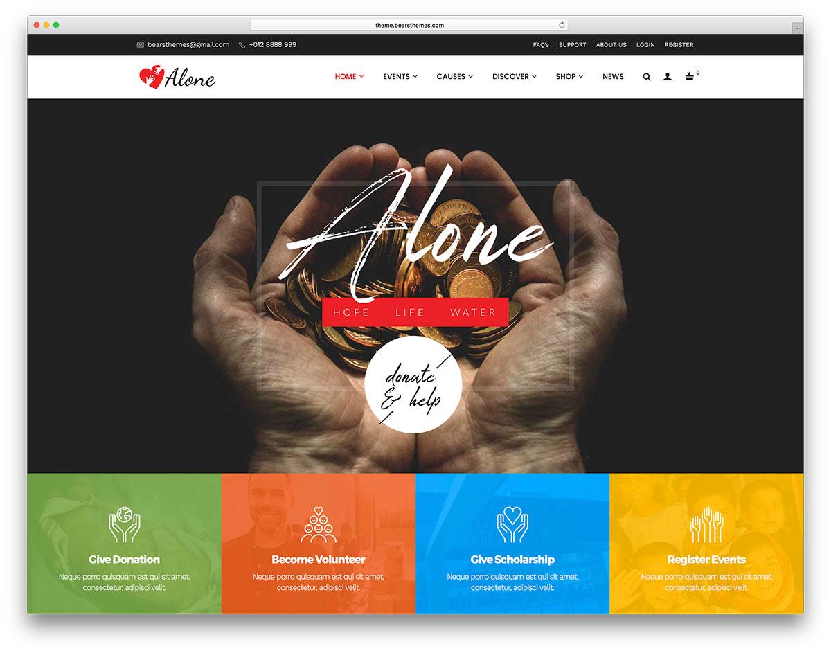 Highlighting the Best Free and Premium Non Profit Themes
