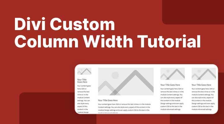 Customizing Column Width with CSS for Greater Flexibility