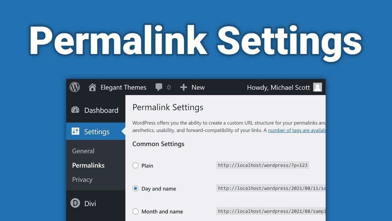 Checking Your Site’s Permalink Settings for Quick Fixes