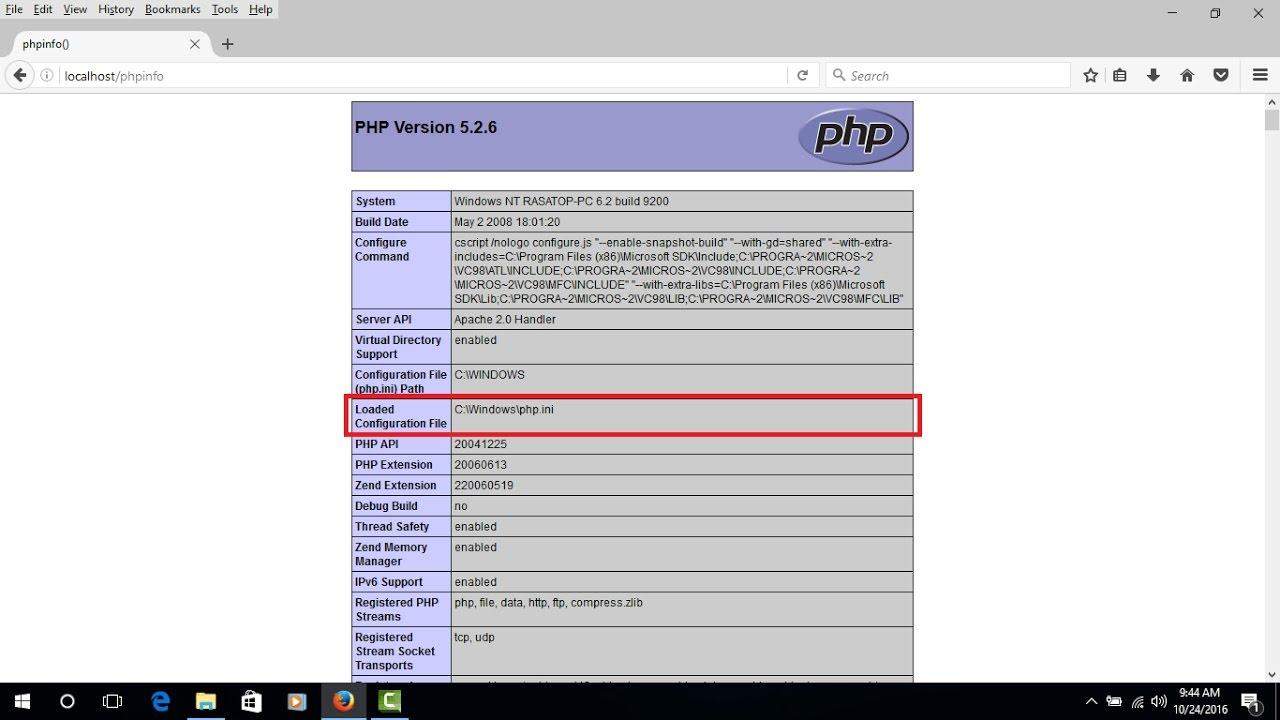 Exploring the PHP Configuration File Method