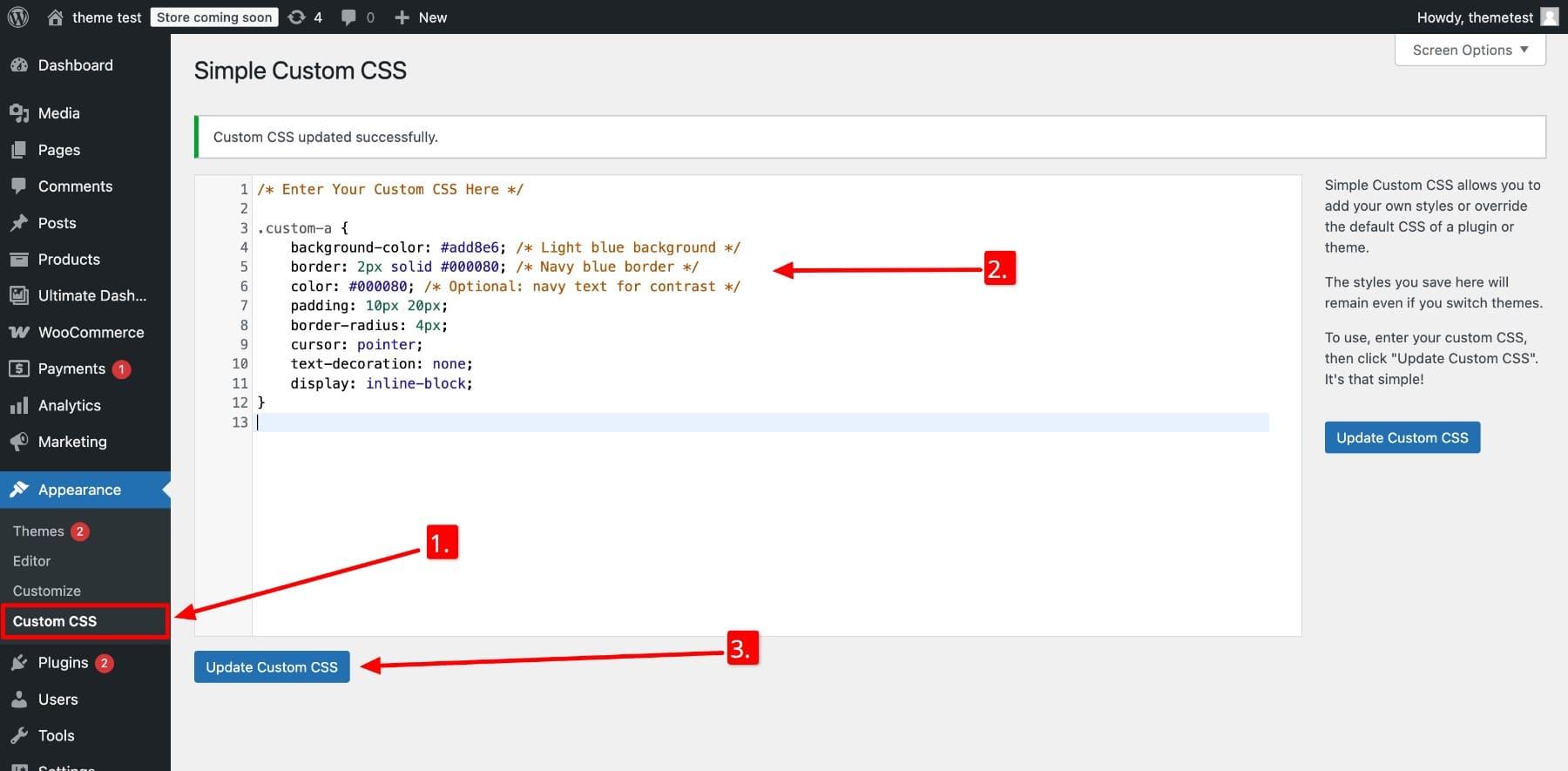 Step-by-Step Guide to Add Custom CSS in WordPress