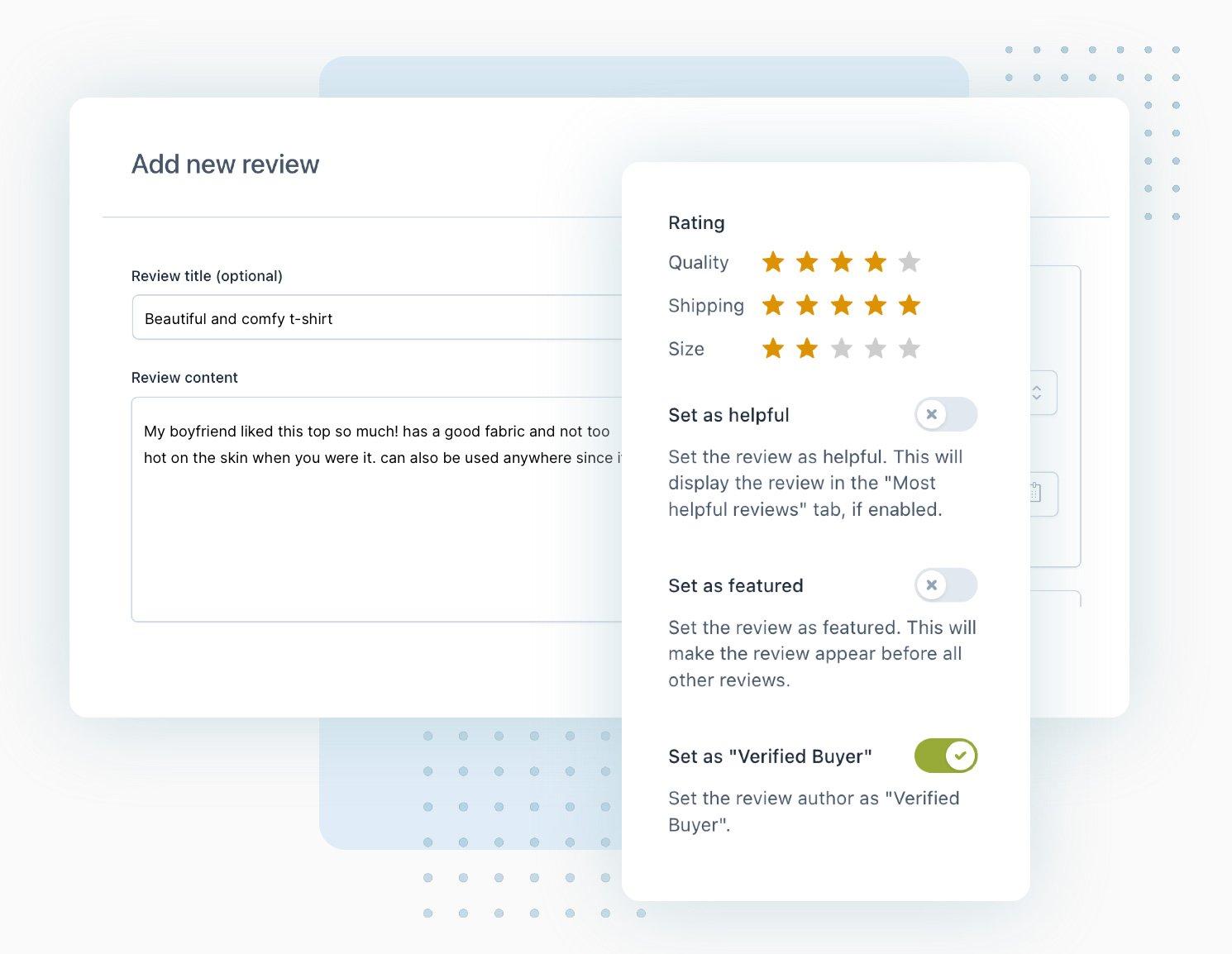 WooCommerce Review