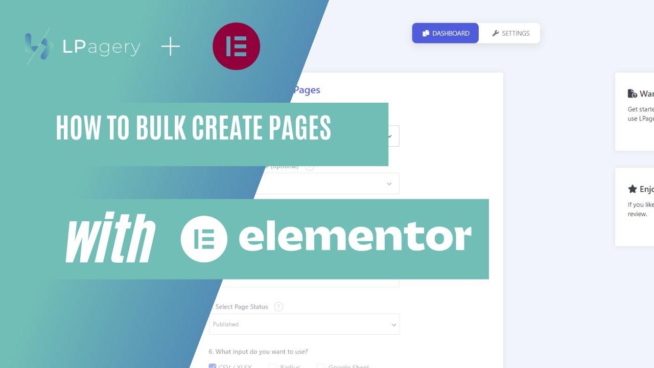 Troubleshooting Common Issues When Bulk Creating Pages