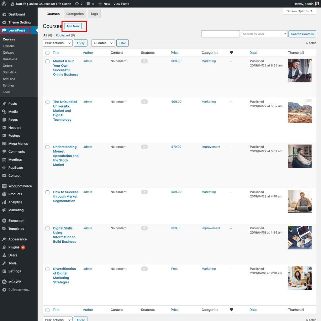 Customization Options That Make Your LearnPress Theme Stand Out
