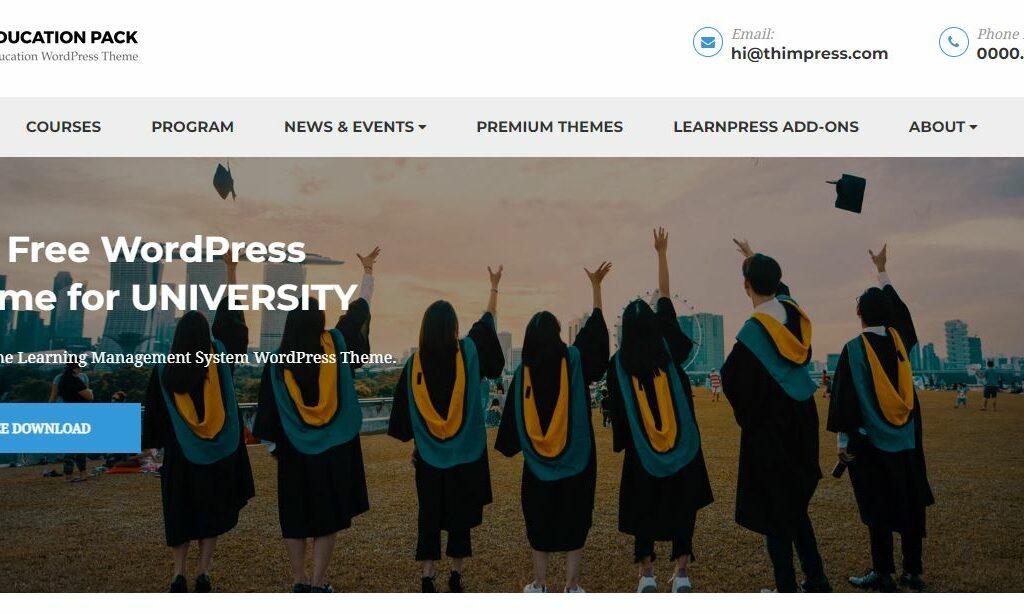 Showcasing the Best Free Themes for Online Courses
