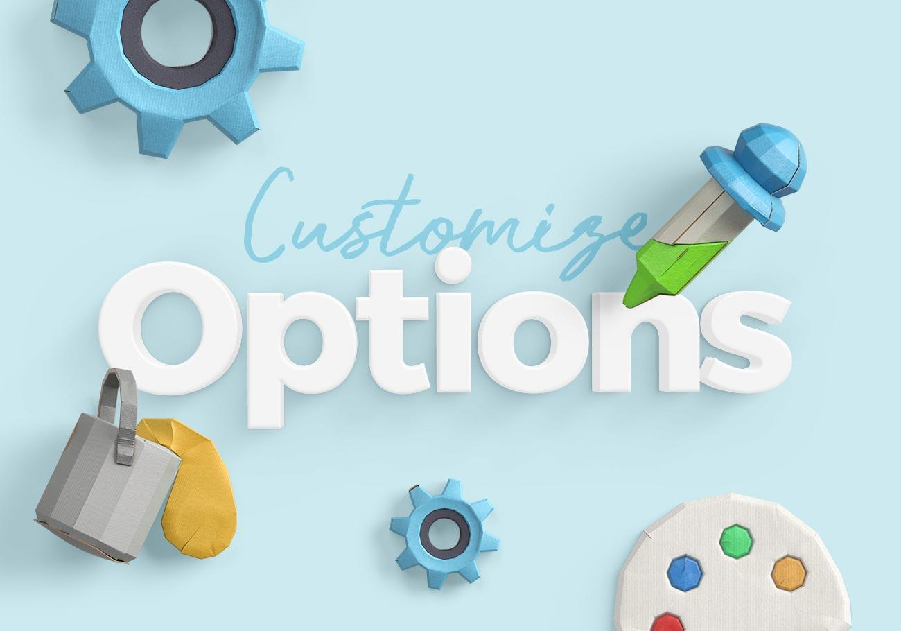 Customization Options That Will Make Your Site Shine